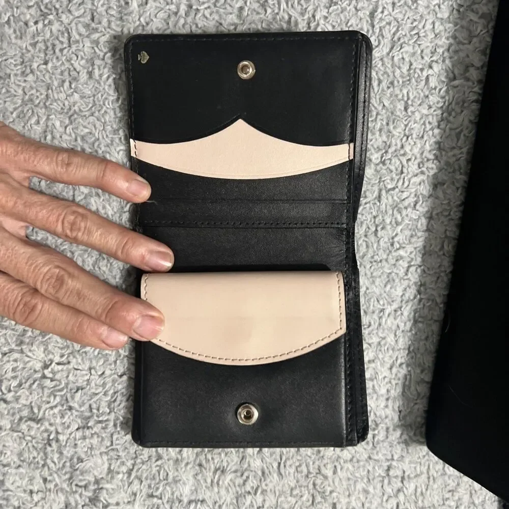 Kate Spade Leather Wallet Black